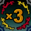 HP Increase (3x)