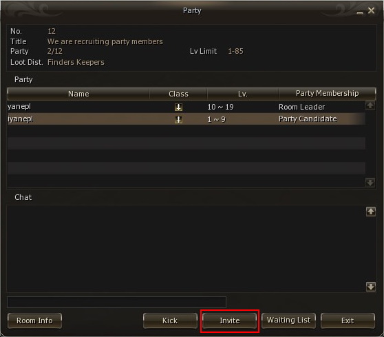 party finder
